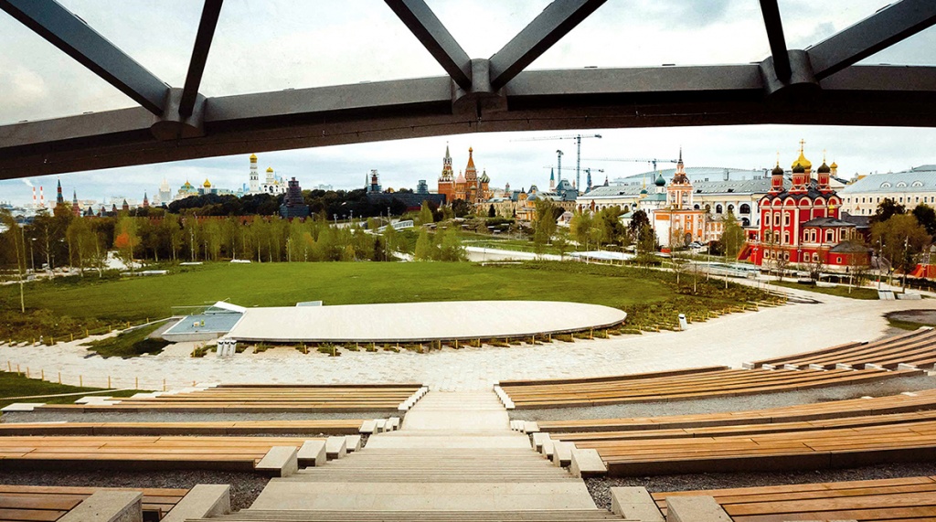 Климатом в парке «Зарядье» управляют преобразователи частоты VACON