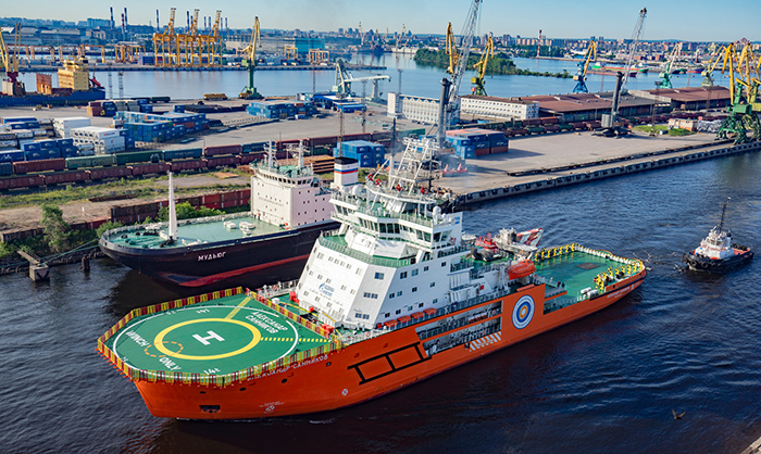 Охлаждение дизель-генератора ледокола контролирует преобразователь частоты AQUA Drive