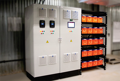 Бесперебойное питание приводов насосов охлаждающего контура автоклава