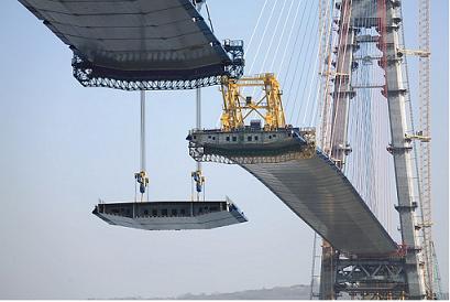Преобразователи частоты «Данфосс» использованы в строительстве самого длинного вантового моста в мире