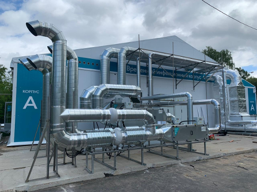 Преобразователи частоты Danfoss Drives для нового инфекционного центра «Вороновское»