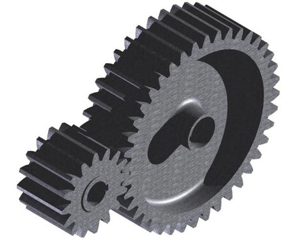 цилиндрическое зубчатое зацепление